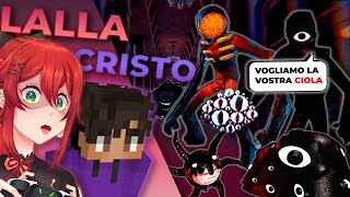 Questo video è stato difficile da fare CRISTO ft LALLAWAFFLE provano ROBLOX DOORS  edite by FLO [upl. by Oloapnaig]