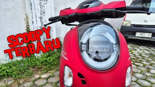 BEDA BANGET ❗️new SCOOPY STYLISH RED 2025 scoopy Terbaru WARNA MERAH [upl. by Ienttirb]