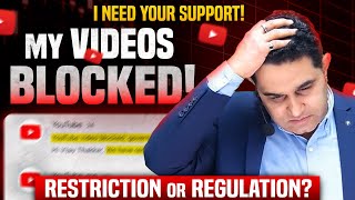 Need Your Help  My Videos Blocked  Restriction or Regulation   realscalpervipul [upl. by Naitsirt]