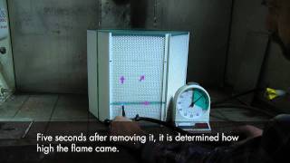 Recair Sensitive series withstands flammability test [upl. by Seve551]