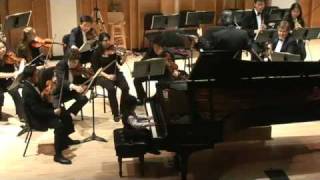 5 years old Eugene Hong plays Mozarts piano concerto No8 [upl. by Keely]