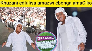 Khuzani Mpungose edlulisa amazwi amakhulu eZweni mayelana neGcwalisa Pring Picnic All White yMaskand [upl. by Aia]