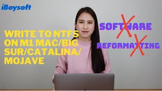 How to enable NTFS write support on M1 Mac or macOS MontereyBig Sur without software [upl. by Anile135]