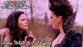 Snow White amp Evil Queen Once Upon a Time  The Rose  Rosendale Lyrics [upl. by Airaet]