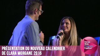 Présentation du nouveau calendrier de Clara Morgane 2015 [upl. by Alaster]