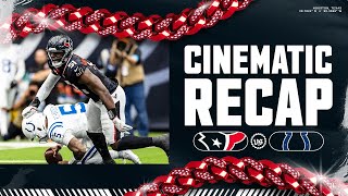 CINEMATIC  Houstons second ever series sweep of the Indianapolis Colts [upl. by Anavoj]