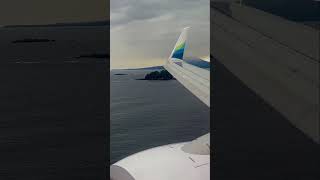 Where Is The Runway 😳 Incredible Landing In Sitka Alaska On 737800 Shorts [upl. by Malissa]