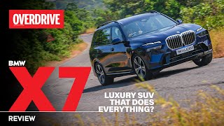 2023 BMW X7 review  top diesel top luxury OVERDRIVE [upl. by Boar567]