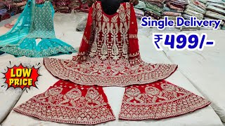 👉Exclusive Wedding Dresses Sharara Lehengas 4 Days OFFER Single Delivery Zubeda Creation [upl. by Vasiliu]