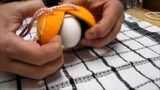 How to scramble eggs in the shell with a tennis ball [upl. by Ainoda]