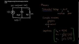 Steady State Circuit Analysis with Phasors [upl. by Jerol]