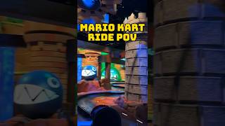 New Mario Kart Ride Super Nintendo World Universal Studios Hollywood shorts [upl. by Philan]