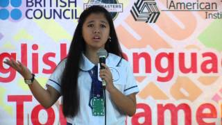 Extemporaneous Speech Contest  Finalist 01 [upl. by Dwane]