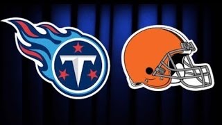 QUARTER 1  CLEVELAND BROWNS VS TENNESSEE TITANS SECOND SEASON FOOTBALL 🏈 [upl. by Corissa]