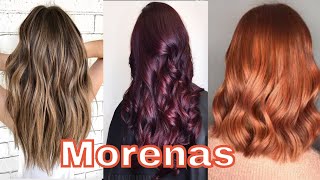 Que tonos de cabellos me quedan mejor si soy morena 👩🏽 Color de cabello para mujer de piel morena [upl. by Guthrey]