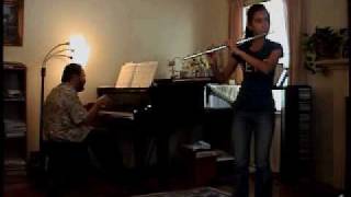 C Chaminade  Concertino for Flute and Piano Op 107 [upl. by Atirrehs]