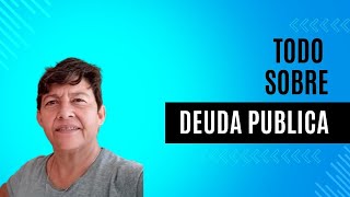 DEUDA PUBLICA ¿Qué es y cuál es la Causa [upl. by Chloris]