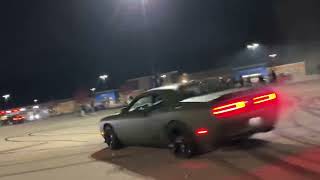 DODGE HELLCAT REDEYE  DRIFTINGAT TAKE OVER 👀👀💨 [upl. by Anippesuig]