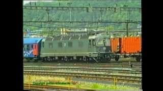 SBB Olten Bahnbetrieb 1993 Teil 22 [upl. by Ohcamac735]