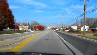 Timelapse Driving up Concord Pike to Route 1 [upl. by Mcgaw315]