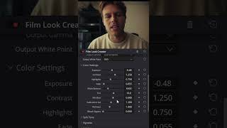 FILM LOOK CREATOR  Davinci Resolve 19 [upl. by Garratt]