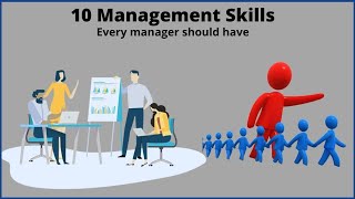 Management skills  10 Management skills every manager should have [upl. by Melessa]