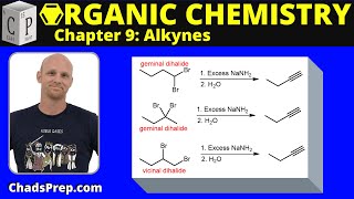 93 Preparation of Alkynes [upl. by Ridan150]