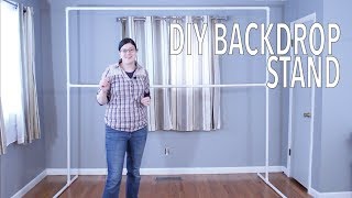 DIY PVC Backdrop  Party Planning How Tos [upl. by Kinghorn187]