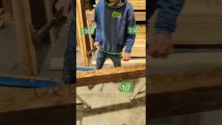 500 hammer vs 50 hammer construction competition vs tools money better entrepreneur build [upl. by Anileme310]