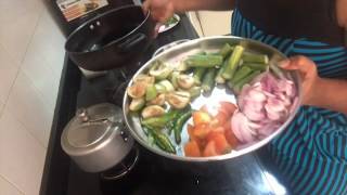 How to make Sambar in Tamilnadu style [upl. by Ecniv712]