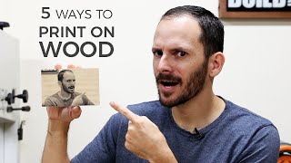 How to Transfer a Photo to Wood with Mod Podge ⭐ [upl. by Birk]