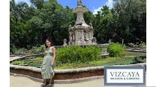 Miami Adventure Vizcaya Museum amp Gardens explore travel mansion [upl. by Helm]