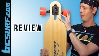 Loaded Dervish Longboard Review  BCSurfcom [upl. by Darnell922]