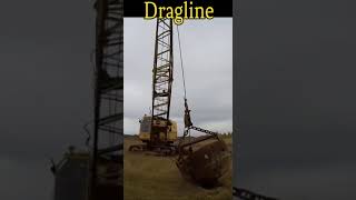 Oldtimer Dragline excavator [upl. by Ynnaj]