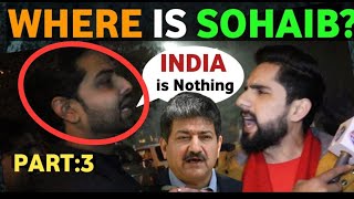 WHERE IS SOHAIB NO MORE PAKISTANINDIA CONTENT IN PAKISTAN  WHY PAK MEDIA CRYING ON INDIA REAL TV [upl. by Eelessej]