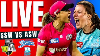 WBBL Live  Sydney vs Adelaide live 5th Match  Womens Big Bash League  WBBL live match today [upl. by Barlow]