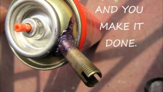 how to refill or reuse your aerosol can with air and fluid [upl. by Ecahc]