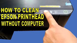 HOW TO FIX EPSON L3210  L3110 BLACK INK NOT PRINTING  COLOR PROBLEM  EPSON PRINTHEAD CLEANING [upl. by Leirvag309]