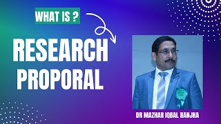 What is a research proposal [upl. by Ross789]