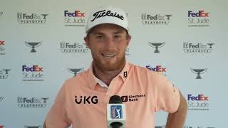 Will Zalatoris Saturday Interview 2024 Fedex St Jude Championship [upl. by Leirua]