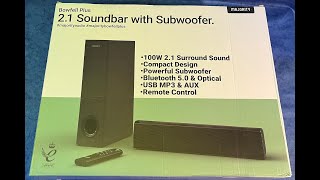 Majority Audio Bowfell Plus 21 Soundbar And Subwoofer Review [upl. by Chico]