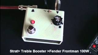 Brian mays Treble Booster  Tonepad [upl. by Blancha]