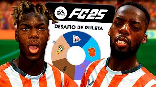 DESAFIE a los hermanos WILLIAMS a la RULETA en EA FC 25 [upl. by Ibson]