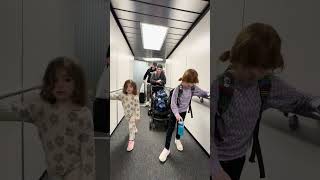 ADLEY NAiLS bottle flip FiRST TRY at the airport [upl. by Wandie735]