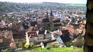 Rundgang durch die historische Altstadt und zur Burg von Esslingen am Neckar [upl. by Nolyar]