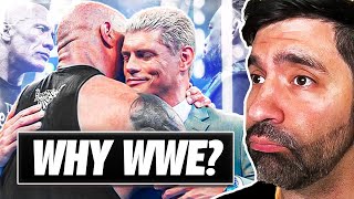 WWE BURIED Cody Rhodes For The Rock vs Roman Reigns [upl. by Stone322]