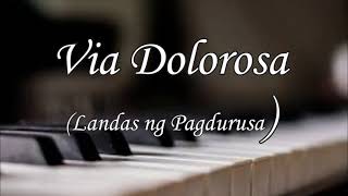 Via Dolorosa  Minus one with lyrics [upl. by Gingras]