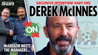 DEREK McINNES PART 1 Kilmarnock boss gives incredible insight into life in amp out of the dugout [upl. by Eidna829]