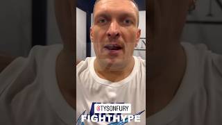 USYK SENDS TYSON FURY NEW MESSAGE DAY AFTER CONTROVERSIAL WIN VS FRANCIS NGANNOU FIRM ON FIGHT DATE [upl. by Allisurd]