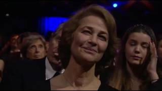 Charlotte Rampling Abstract THE 28TH EUROPEAN FILM AWARDS 12 December 2015 Berlin Germany [upl. by Rehtaef]